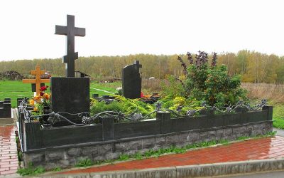 Изготовление элитных комплексов на кладбище в Москве