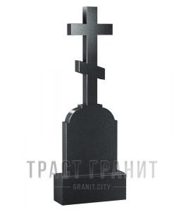Памятник с крестом из гранита на могилу К103
