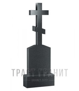 Памятник с крестом из гранита на могилу К104