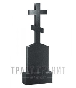 Памятник с крестом из гранита на могилу К108