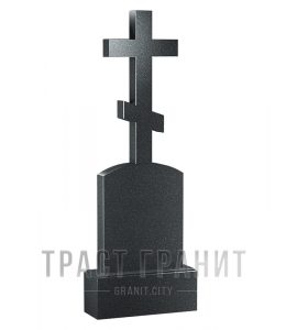 Памятник с крестом из гранита на могилу К115