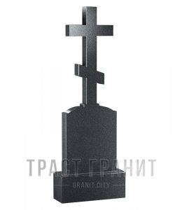 Памятник с крестом из гранита на могилу К123