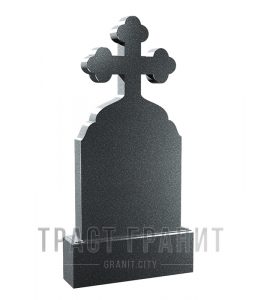 Памятник с крестом из гранита на могилу К124