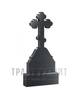 Памятник с крестом из гранита на могилу К137