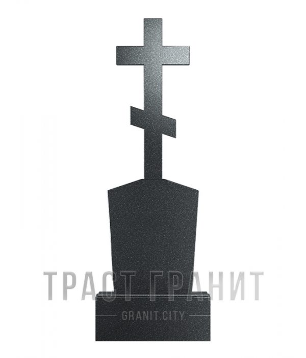 Памятник с крестом из гранита на могилу К105