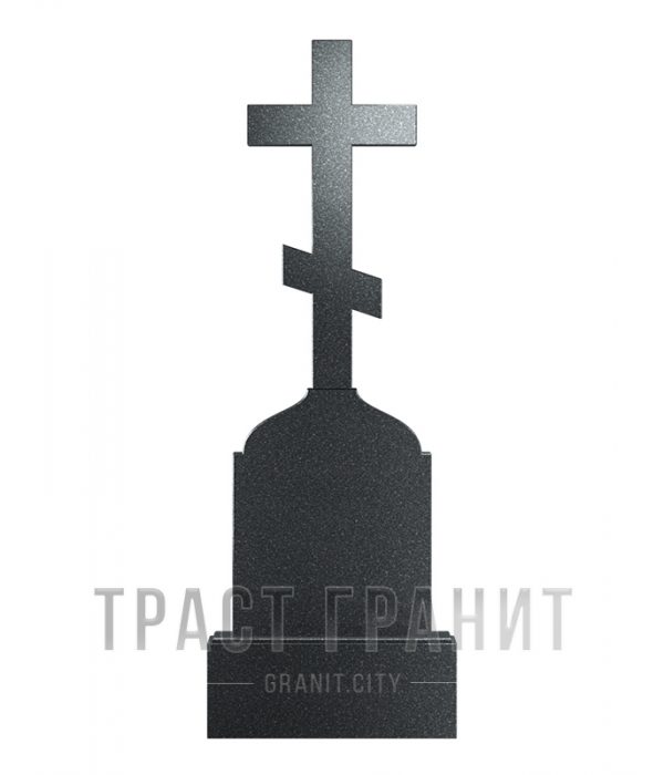 Памятник с крестом из гранита на могилу К110