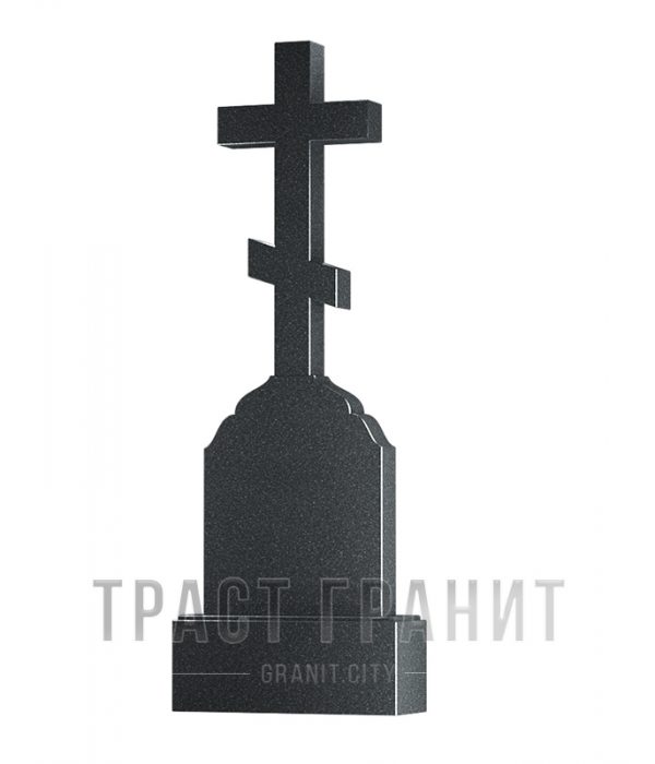 Памятник с крестом из гранита на могилу К119